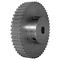 B&B Manufacturing 50-5P09-6A5, Timing Pulley, Aluminum, Clear Anodized,  50-5P09-6A5 - alternate 1